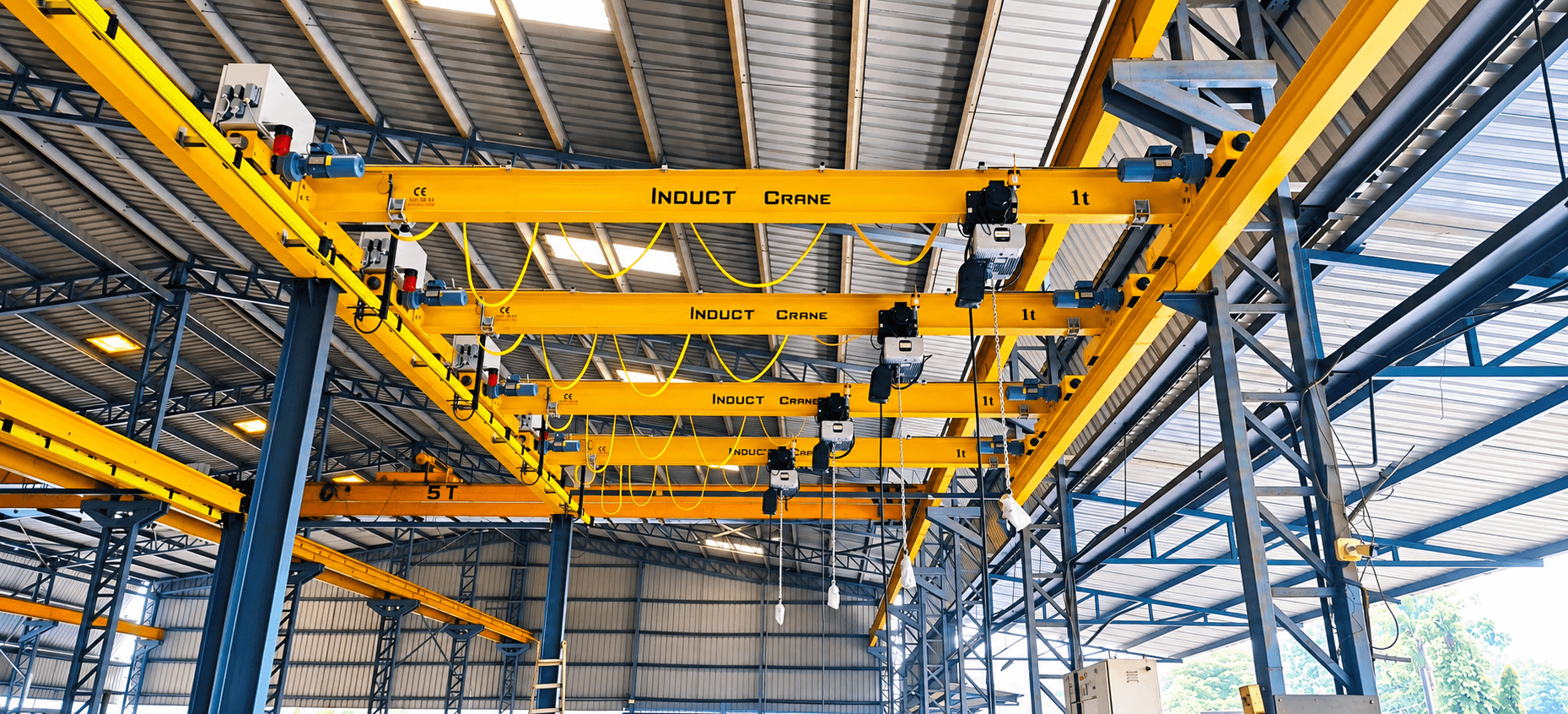 1 TON Single Girder EOT Crane - 1 Ton Single Girder EOT Crane
