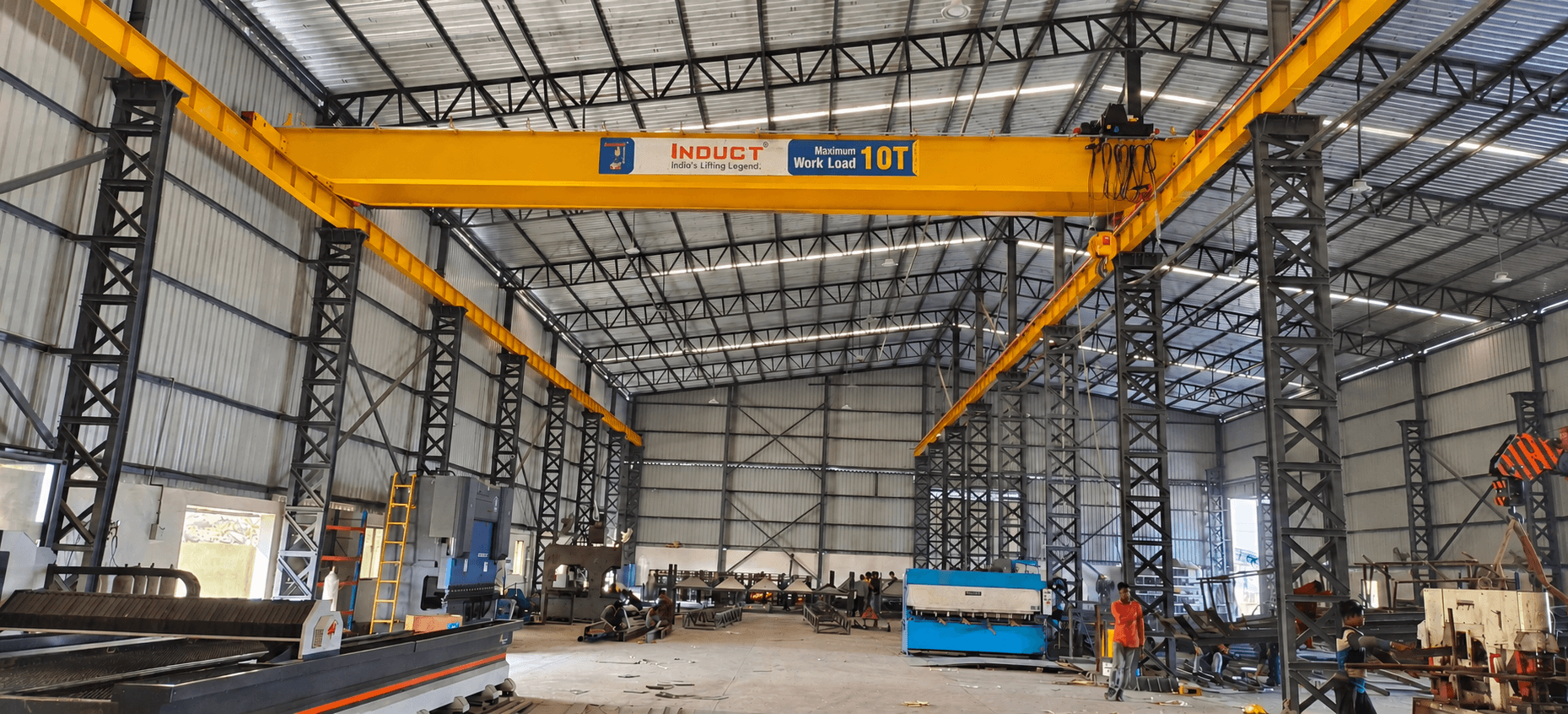 10 TON Double Girder EOT Crane - 10 Ton Double Girder EOT Crane