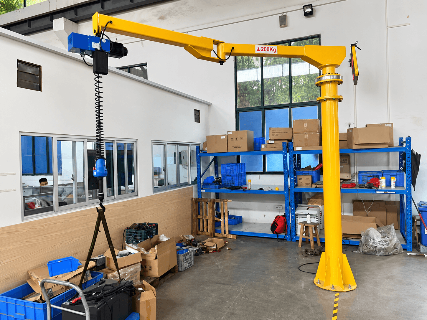200 KG Jib Crane - 200 Kg Foldable Jib Crane