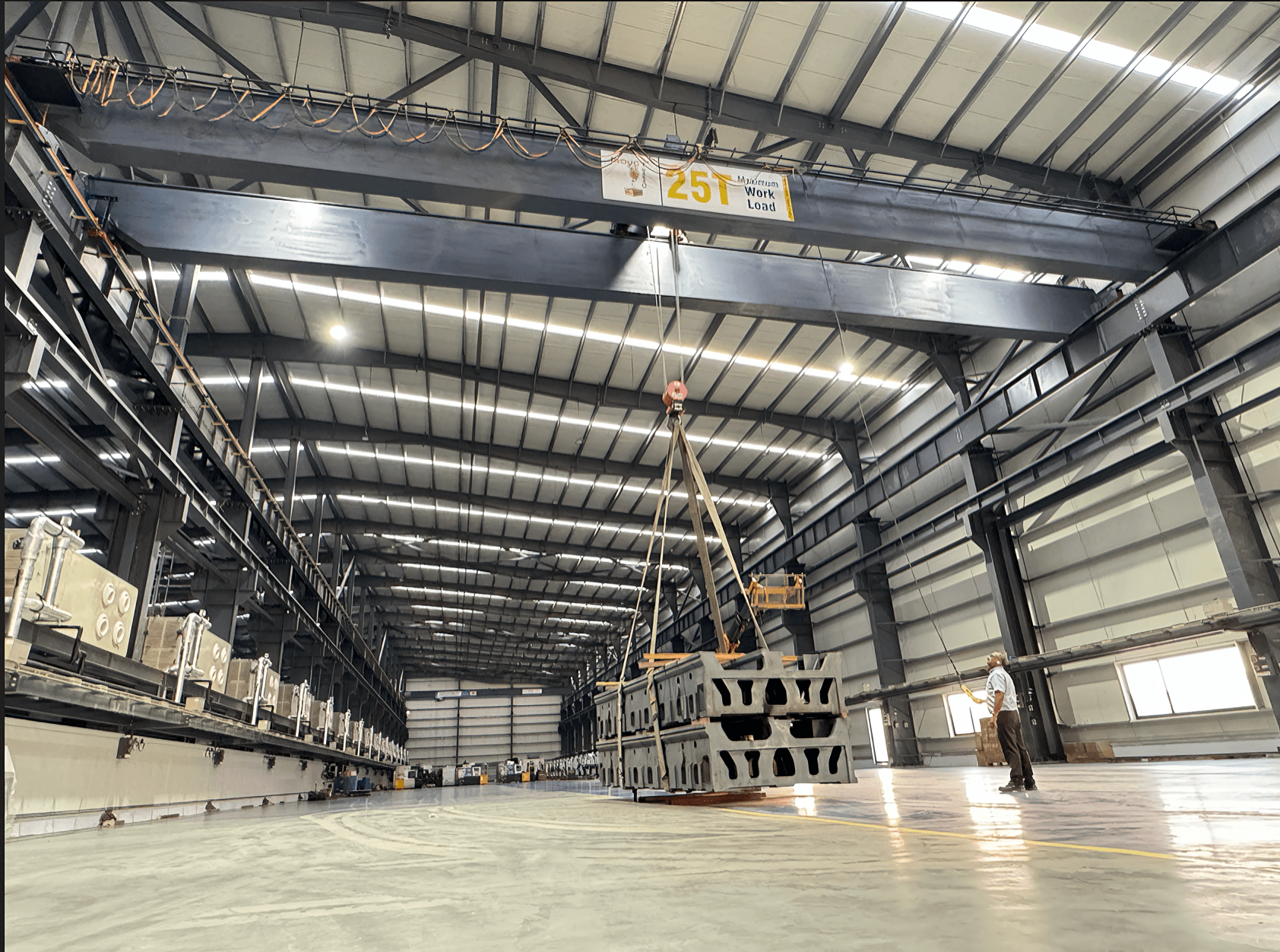25 TON Double Girder EOT Crane - 25 Ton Double Girder EOT Crane