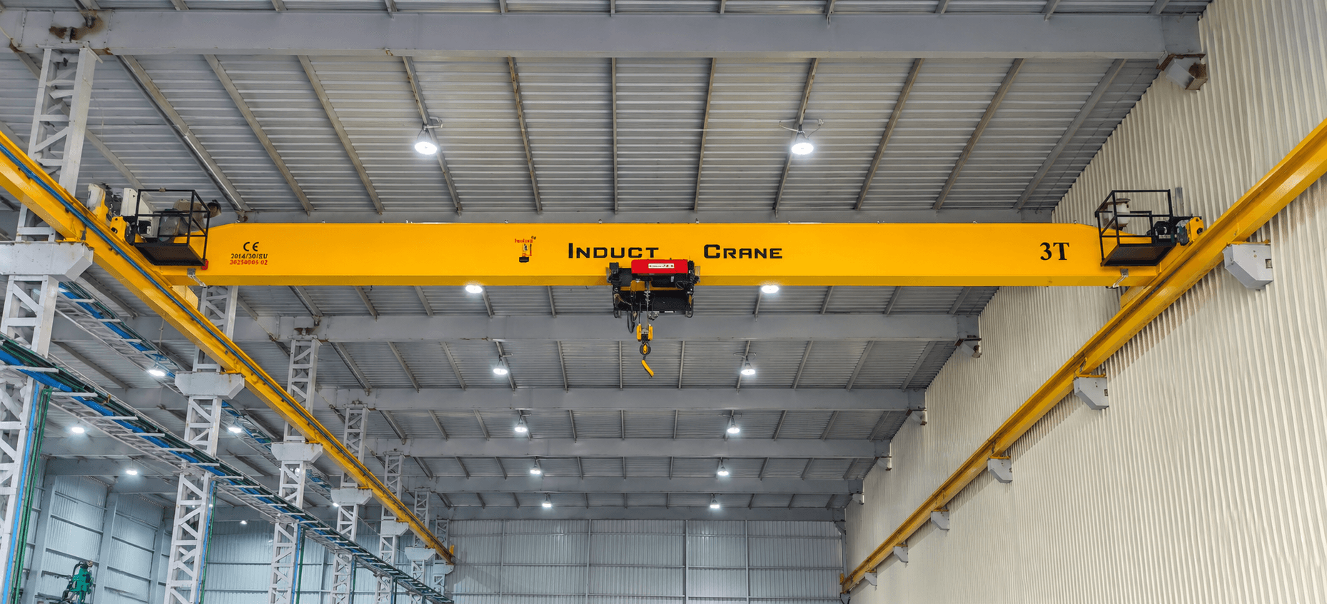 3 TON Single Girder EOT Crane - 3 Ton Single Girder EOT Crane
