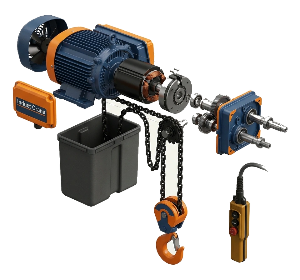 Electric Chain Hoist E-Series - E-SERIES DIE-CAST CHAIN HOIST